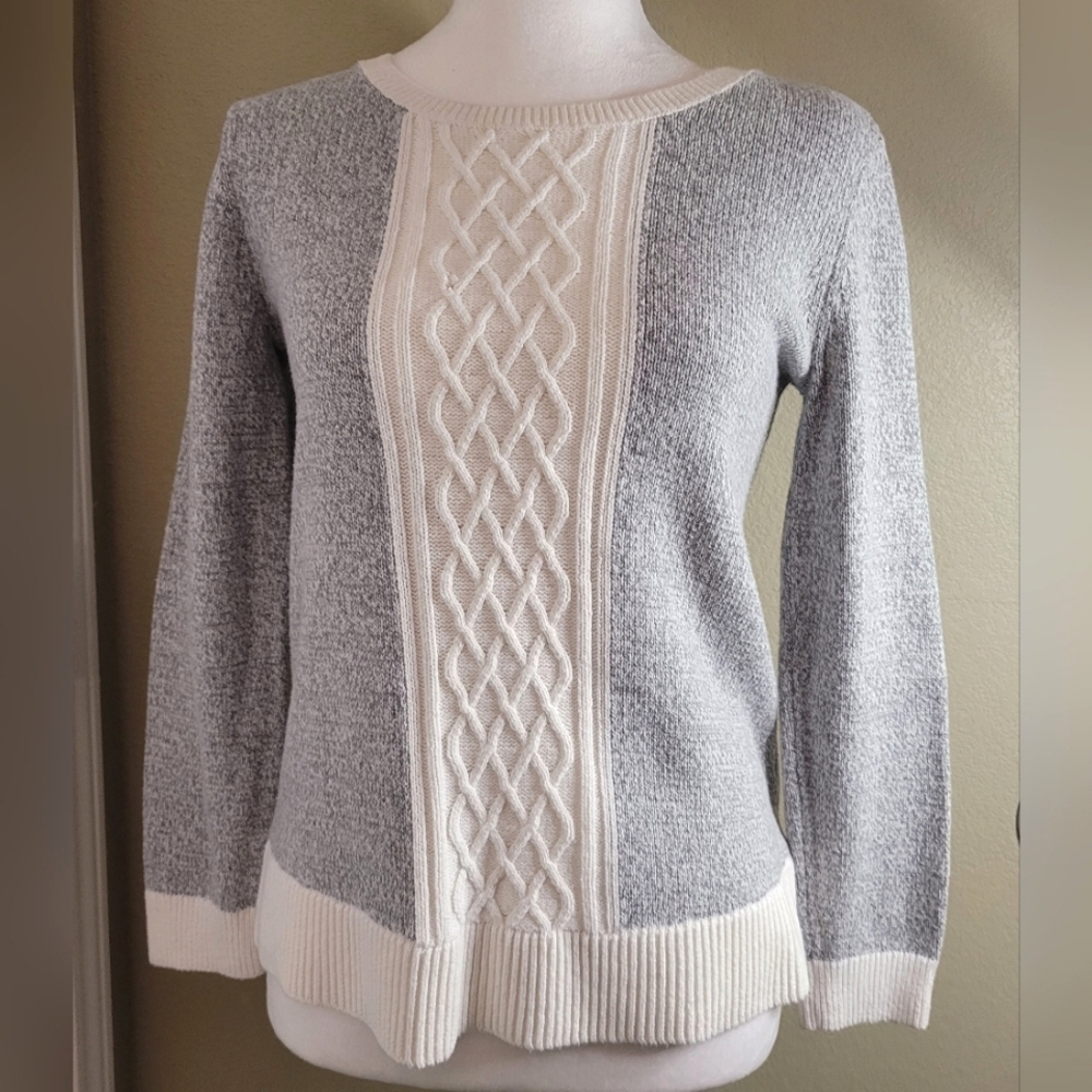 Karen Scott, Pullover Long Sleeve Sweater, Size PS